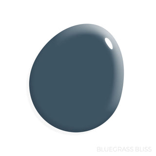 Bluegrass Bliss Paint Color Swatch in Miracle Cabinet Paint on White Background