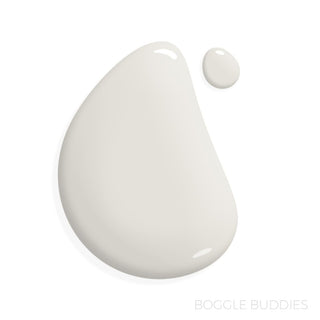 Boggle Buddies Paint Color Swatch in Miracle Cabinet Paint on White Background
