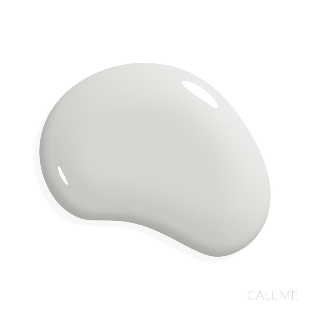 Call Me Paint Color Swatch in Miracle Cabinet Paint on White Background
