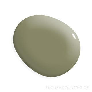 English Countryside Paint Color Swatch in Miracle Cabinet Paint on White Background