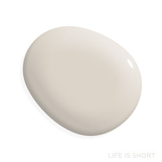 Life is Short Paint Color Swatch in Miracle Cabinet Paint on White Background