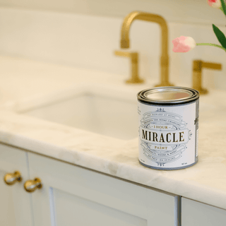 1 Hour Miracle Paint for Bathroom Cabinets. 