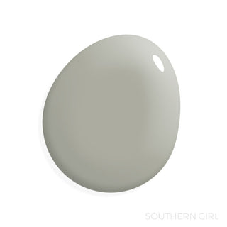 Southern Girl Paint Color Swatch in Miracle Cabinet Paint on White Background