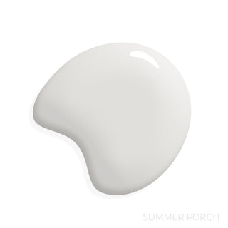 Summer Porch Paint Color Swatch in Miracle Cabinet Paint on White Background