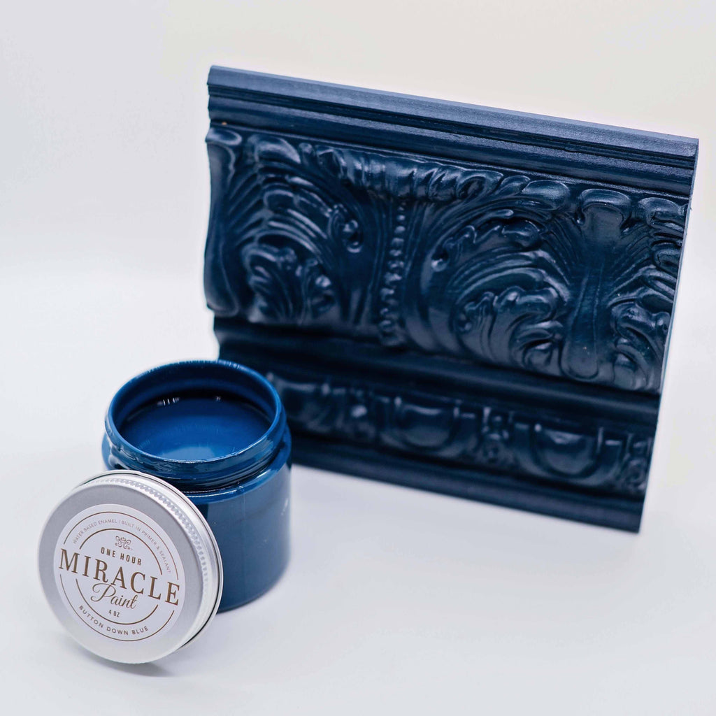 Button Down Blue - One Hour Miracle Paint - 4oz Sample