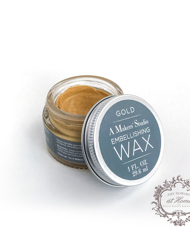Gold Embellishing Wax - 1 oz.