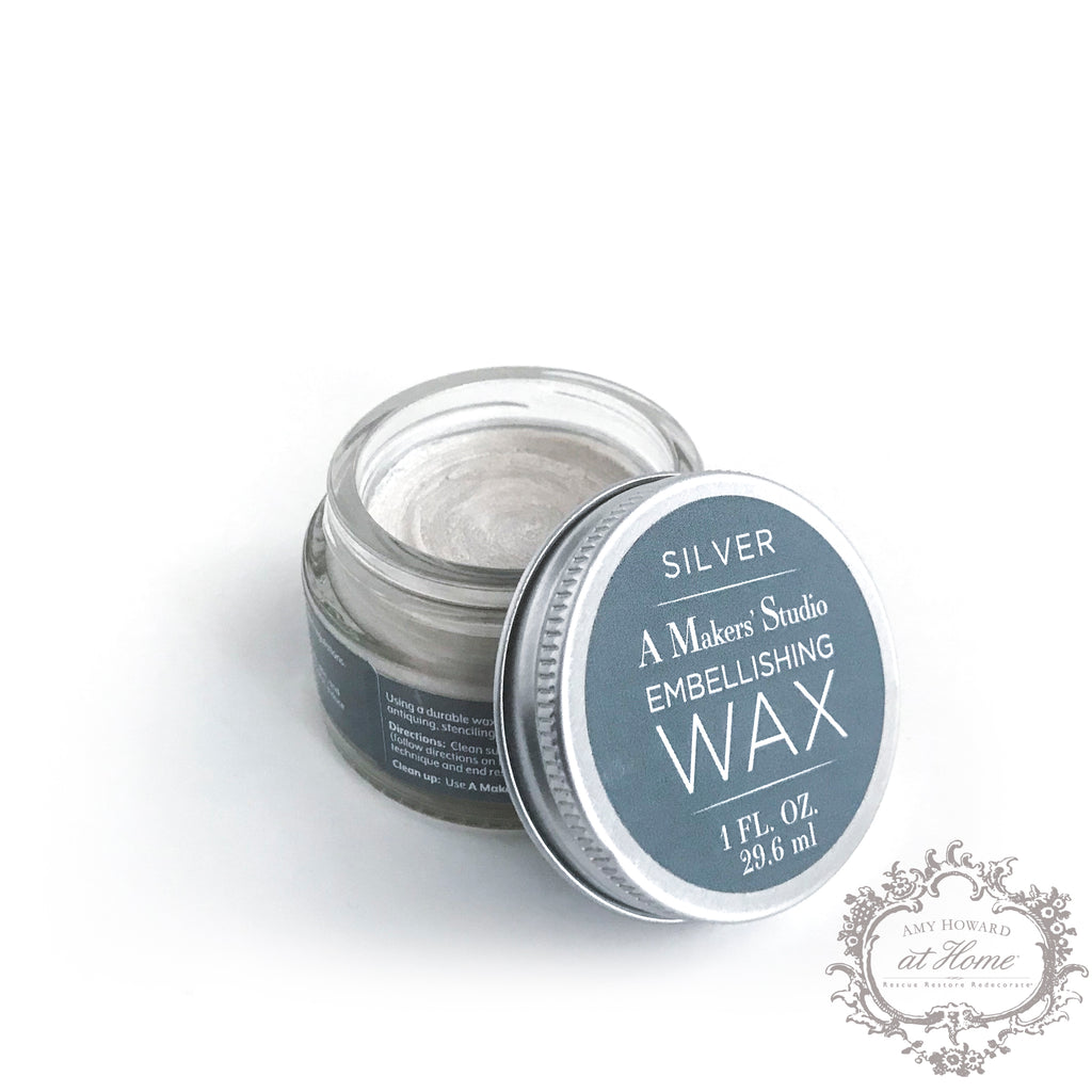 Silver Embellishing Wax - 1 oz.